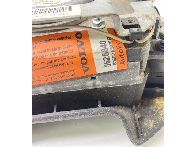Подушка безопасности водителя 8626840, B0602A302013   Volvo V70
