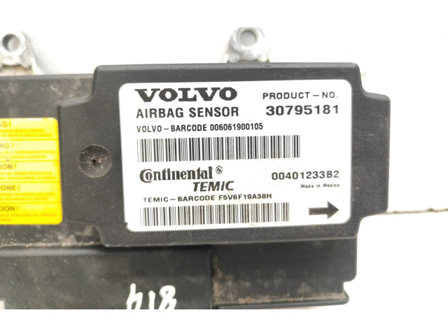 Блок подушек безопасности 30795181, 00401233B2 Volvo C70