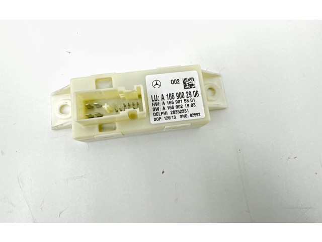 Turbodmychadlo Модуль фонарей A1669002906, A1669015801 Mercedes-Benz GL X166