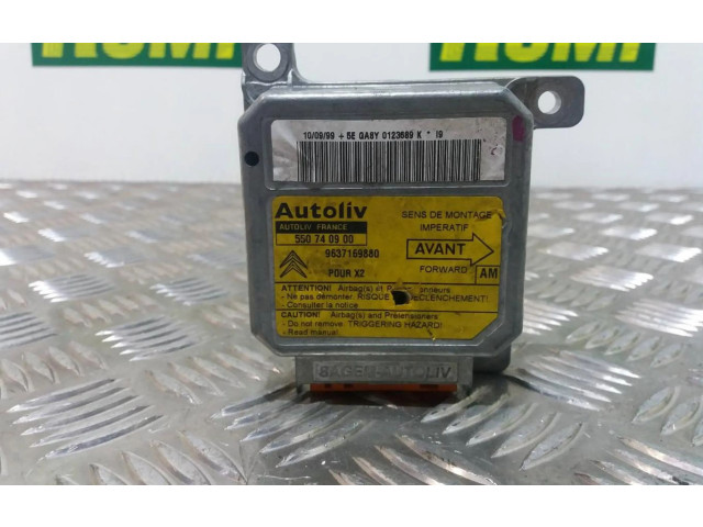 Блок подушек безопасности 9637169880 Citroen Berlingo