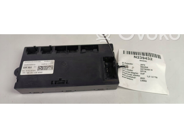 Блок комфорта 5WA907727AL Skoda Octavia Mk4