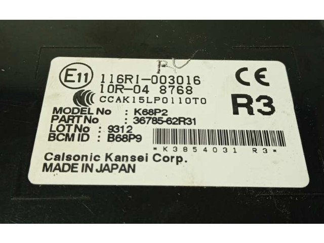 Блок управления 3678562R31   Suzuki Ignis