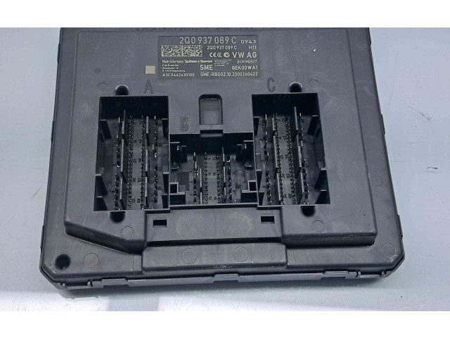 Блок комфорта 2Q0937089C   Skoda Fabia Mk3 (NJ)   