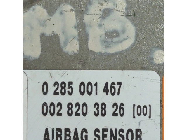 Блок подушек безопасности 0285001467, 0028203826   Mercedes-Benz A W168