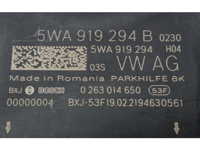 Блок управления 5WA919294B   Skoda Octavia Mk4