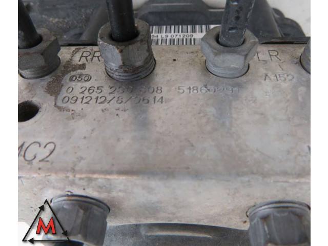 Блок управления АБС 0265230808, 51860291   Fiat Punto Evo