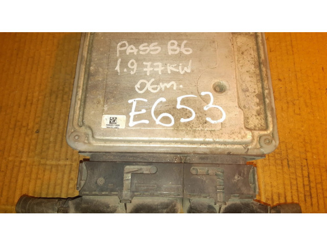 Блок управления двигателя 03G906021DP, EDC16U34 Volkswagen PASSAT B6