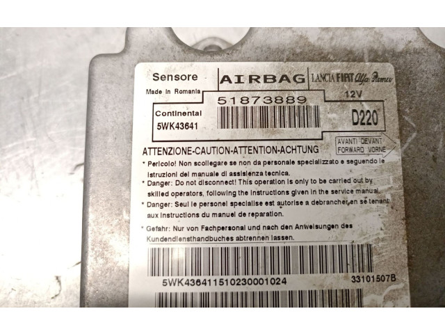 Блок подушек безопасности 51873889   Fiat Bravo