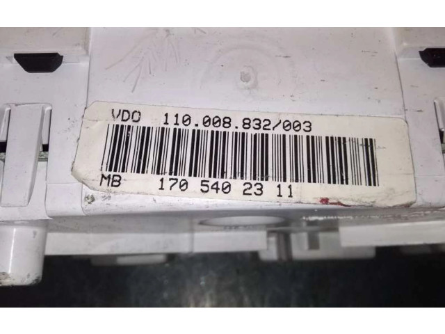 Přístrojová deska Mercedes-Benz SLK R170 2000 1705402311