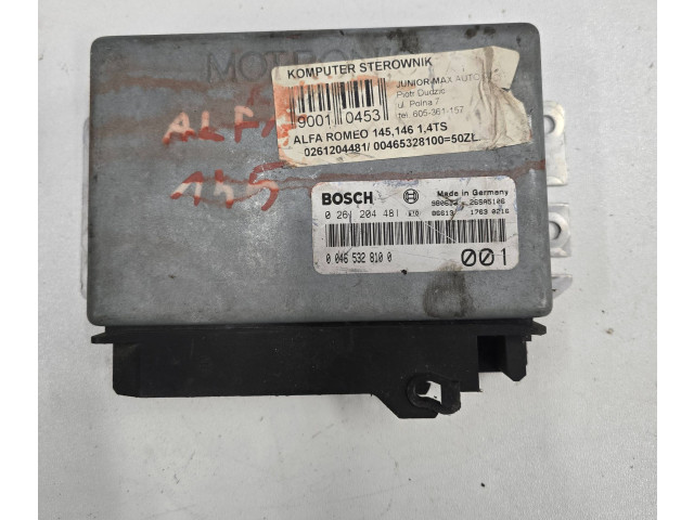 Řídící jednotka 0261204481, 00465328100 Alfa Romeo 145 - 146 2000