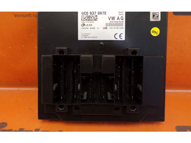 Блок комфорта 6C0937087E, 6C0937087E Skoda Fabia Mk2 (5J)