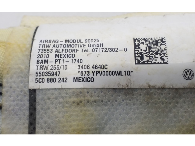 Подушка безопасности в сиденье 5C0880242 Volkswagen Jetta VI