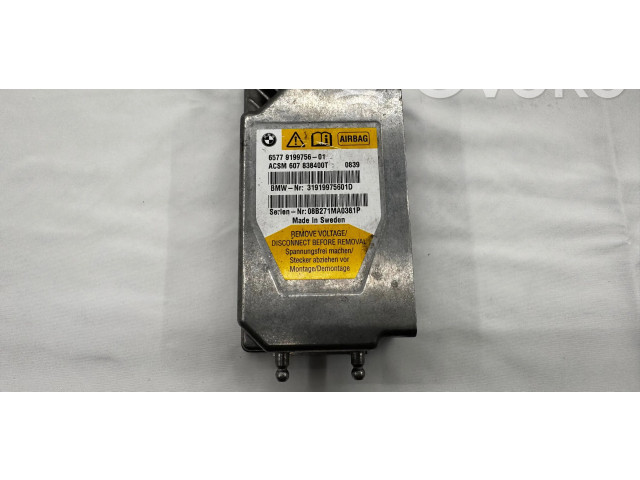Блок подушек безопасности 9199756, 31919975601D   BMW 7 F01 F02 F03 F04