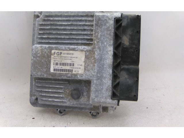 Блок управления двигателя 55195818 Fiat Idea