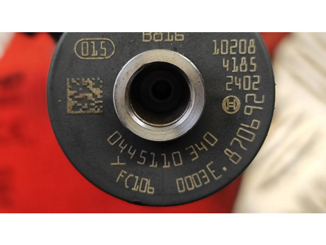 Форсунка 0445110340 Citroen C4 II Picasso для дизельного двигателя 1.6