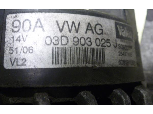 Генератор 3D903025J Skoda Fabia Mk1 (6Y)