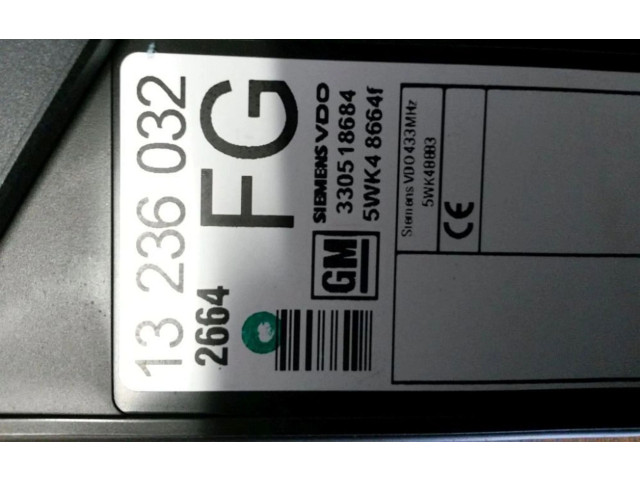 Блок комфорта 13236032, 13236032 Opel Meriva A