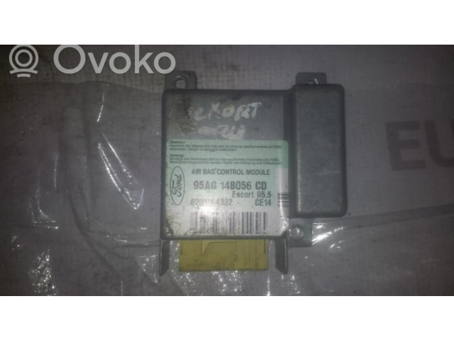 Блок подушек безопасности 95AG14B056CD, 68HC11E9 Ford Escort