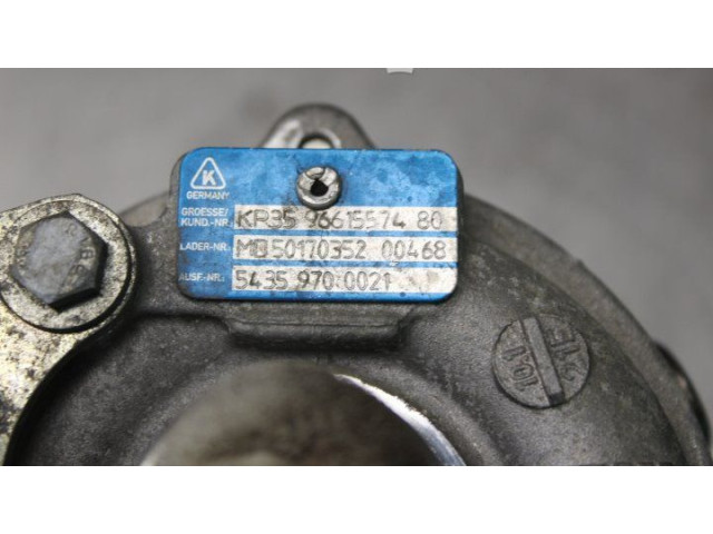  Турбина Citroen Nemo  0375N6, 0375Q6   для двигателя 8HS      