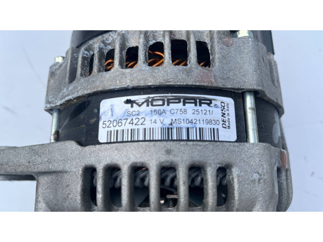 Генератор 52067422   Jeep Renegade      