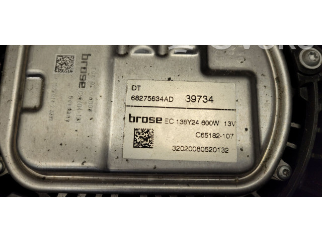 Вентилятор радиатора 68275634AD, 68275634AC Ram 1500