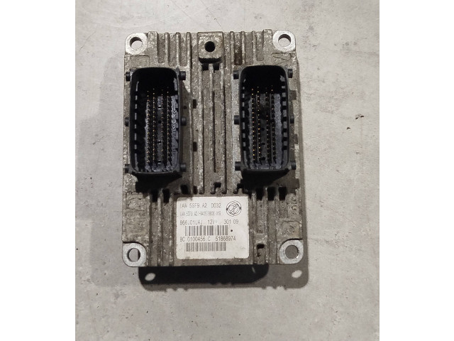 Блок управления двигателя 51868974   Fiat Punto (199)