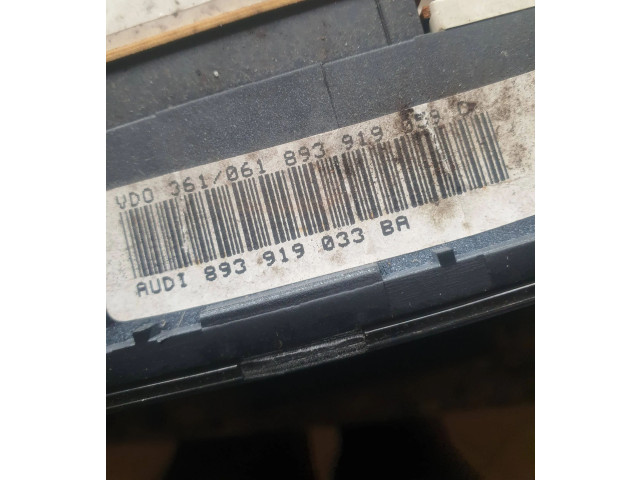 Přístrojová deska Audi 80 90 B3 1988 893919033BA