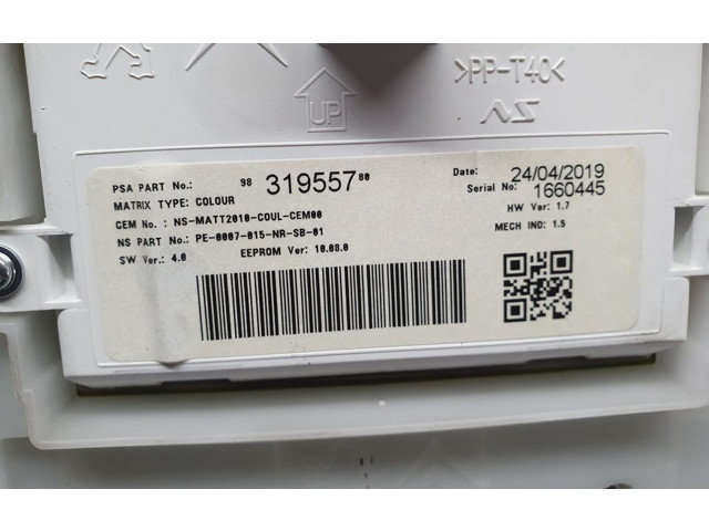 Панель приборов 9831955780   Peugeot 2008 I       