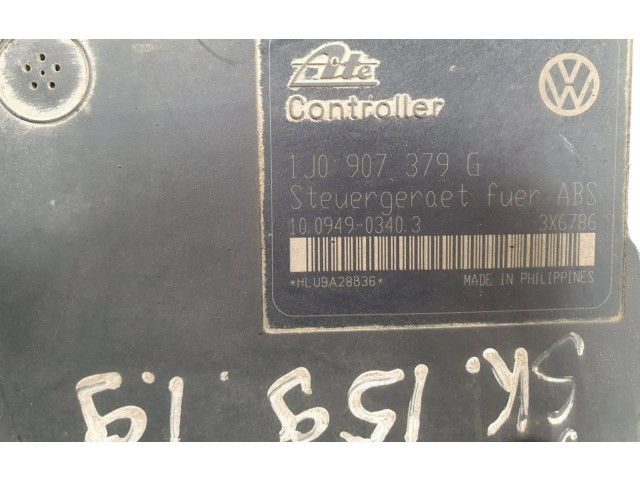 Блок АБС 1J0614117C, 1J0907379G Skoda Octavia Mk1 (1U) 1996 - 2004 года