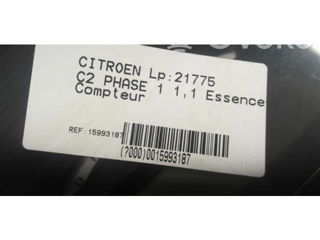 Панель приборов 6105WK   Citroen C2       