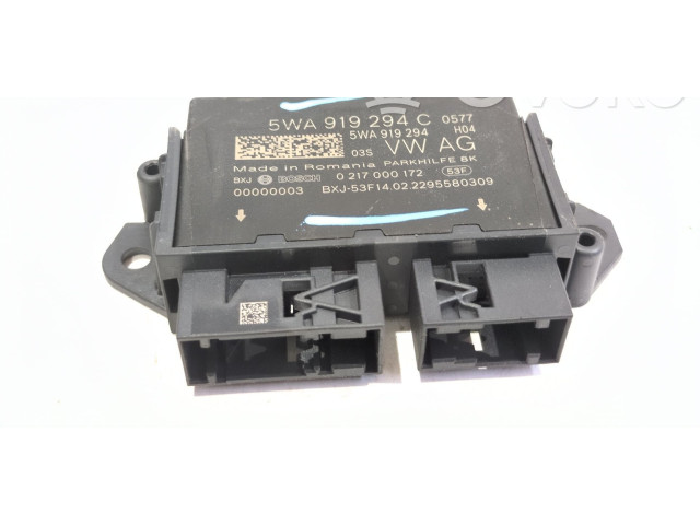 Комплект блоков управления 5WA919294C, 0217000172 Skoda Octavia Mk4