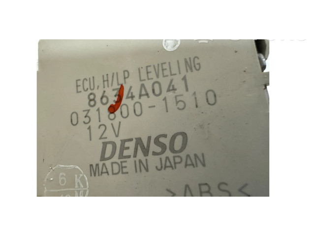 Блок управления 8634A041, 0318001510 Mitsubishi Lancer VIII