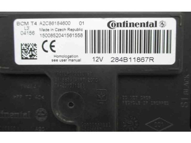 Блок комфорта 284B11867R   Renault Clio III   