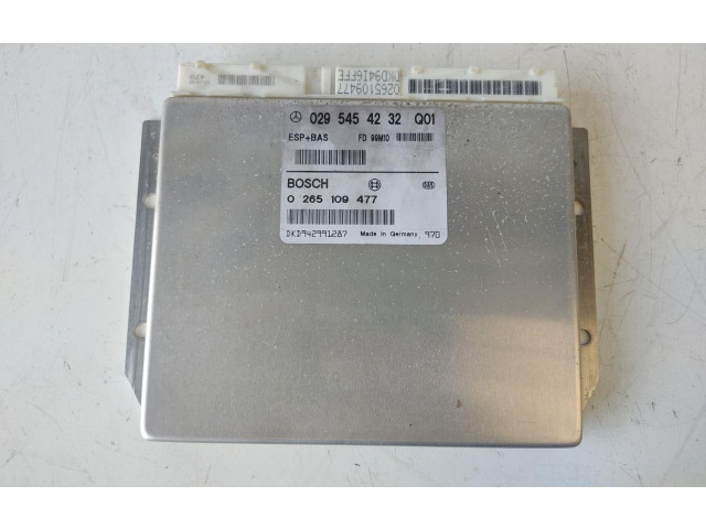 Řídící jednotka 0265109477 Mercedes-Benz A W168 1999