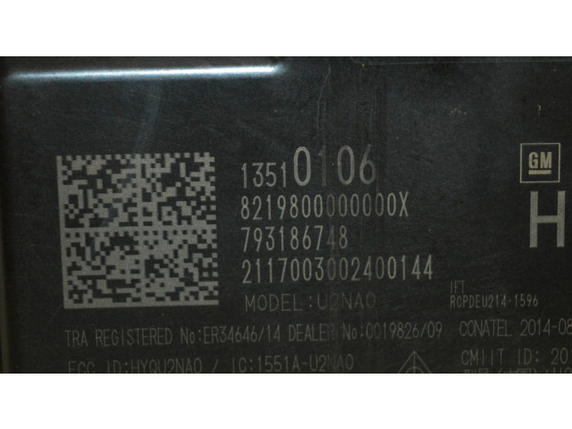 Блок управления 13510106   Chevrolet Camaro