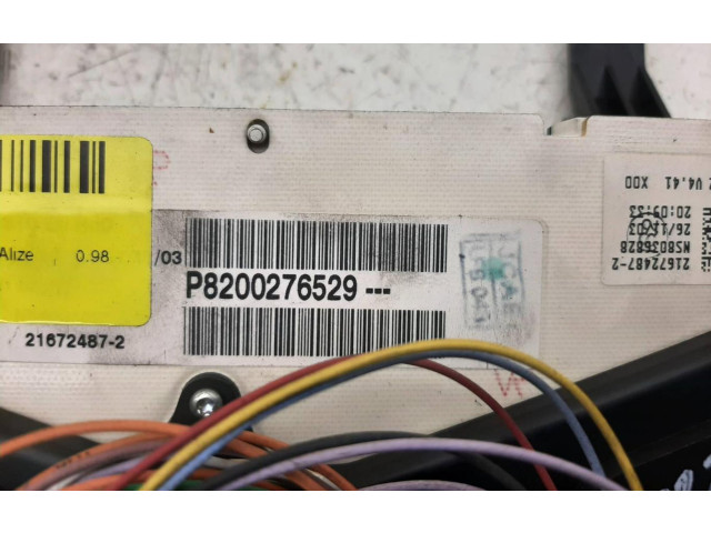 Панель приборов 8200276529   Renault Clio II       