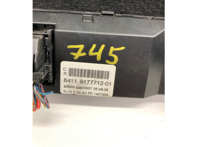 Блок управления климат-контролем 9177712, 900252290007 BMW 5 E60 E61