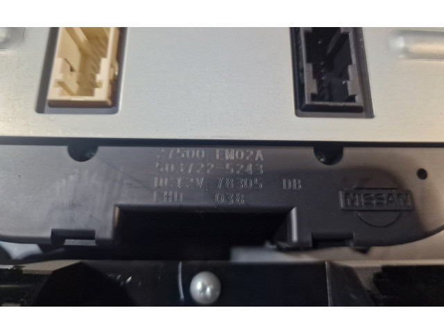 Блок управления климат-контролем 27500EM00A   Nissan Tiida C11