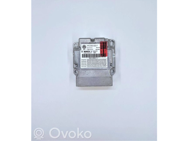 Блок подушек безопасности 7P0959655F, 0285012911 Porsche Cayenne (92A)