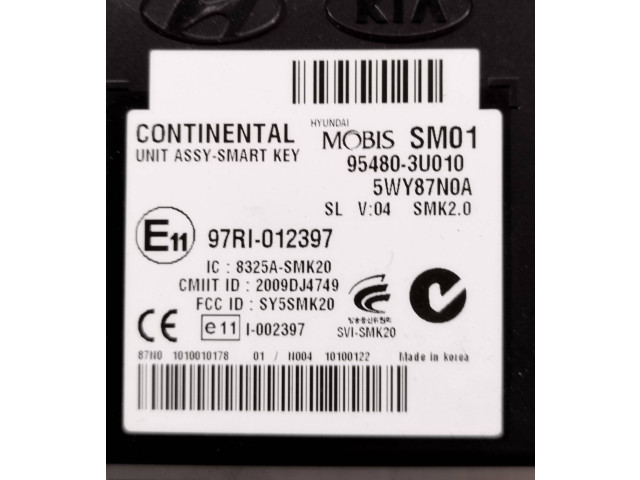 Блок управления 954803U010, 5WY87N0A KIA Sportage