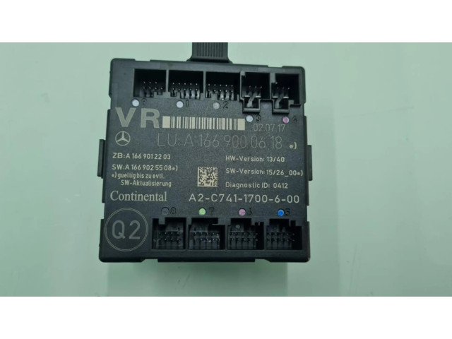 Řídící jednotka A1669000618, MODULOELECTRONICO Mercedes-Benz A W176 2017