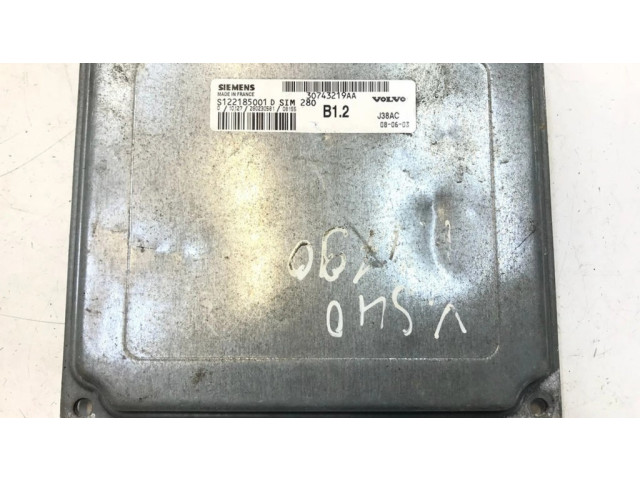 Блок управления двигателя 30743219AA, K1790 Volvo S40
