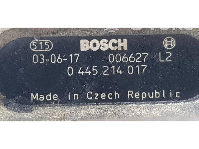 Топливная рампа 0445214017 Citroen C5 для двигателя 4HXDW12TED4FAP