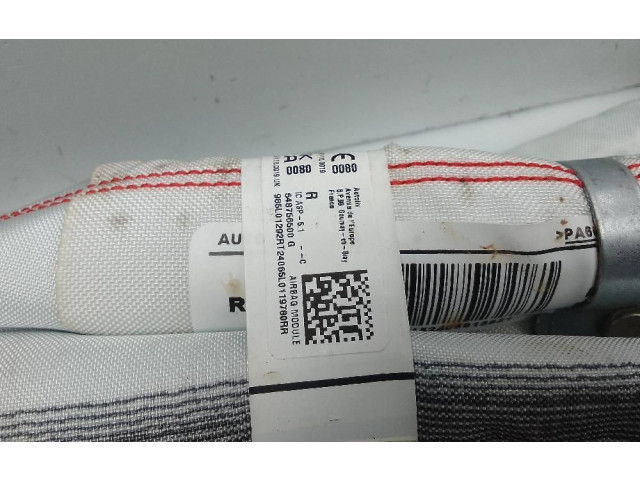 Боковая подушка безопасности 648756500 Dacia Sandero