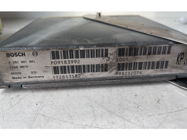 Блок управления двигателя 0281001801, 1T28S3582   Volvo S70  V70  V70 XC