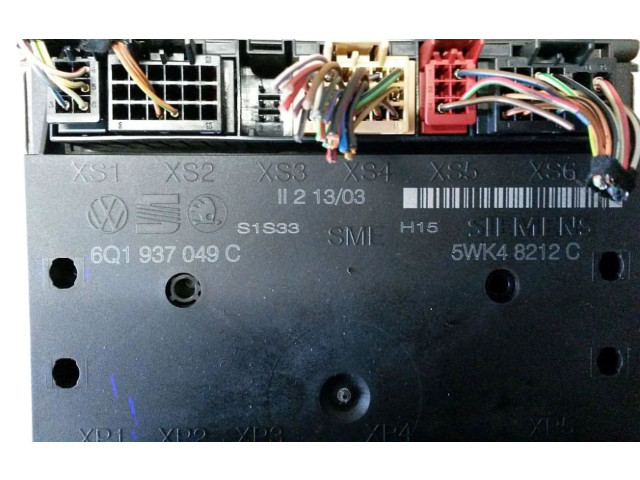 Блок комфорта 6Q1937049C, 6Q1937049C   Skoda Fabia Mk1 (6Y)   