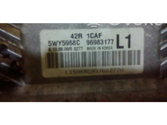 Блок управления двигателем Блок управления 96983177   Chevrolet Astra