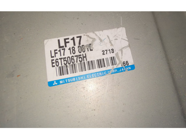 Блок управления двигателя LF1718881E, E6T50675H Mazda 6