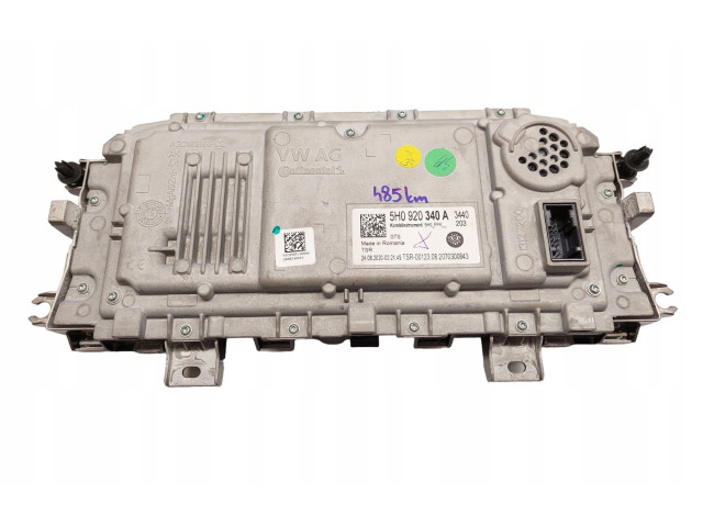 Pojistková skříňka Спидометр (приборный щиток) 5H0920340A Volkswagen Golf VIII 2020