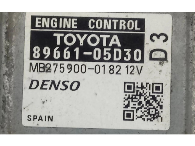 Řídící jednotka 8966105D30   Toyota Avensis T270 2010
